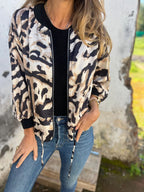 R&B | Damen-Bomberjacke mit Print