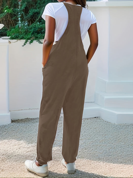 R&B | Einfarbiger Taschen-Overall