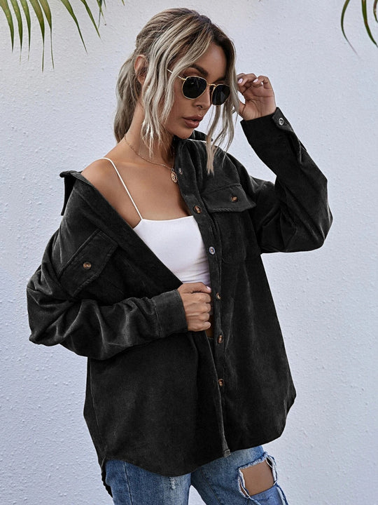 R&B | Cordura Dropped Shoulder Shacket