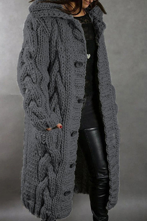 R&B | Strickjacke große Größe Pullover Jacke