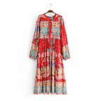 R&B | Kleid mit böhmischem Print