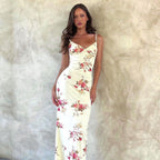 R&B | Schlankes Kleid mit Sling-Print