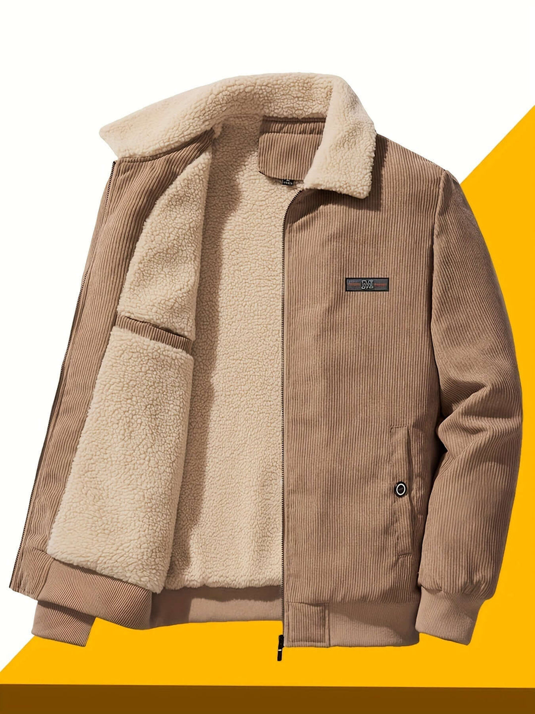 R&B | Herren Warme Winterjacke - Dicke Steppjacke