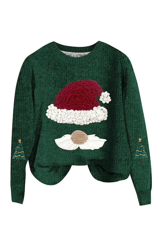 R&B | Lockere Passform Weihnachtsstrickpullover