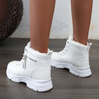 R&B | Festliche Winter Freizeit Sneakers für Damen | Ideal für den Winter