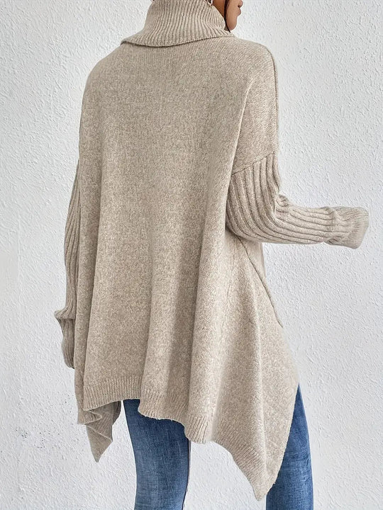 R&B | langer Rollkragenpullover für den täglichen Komfort