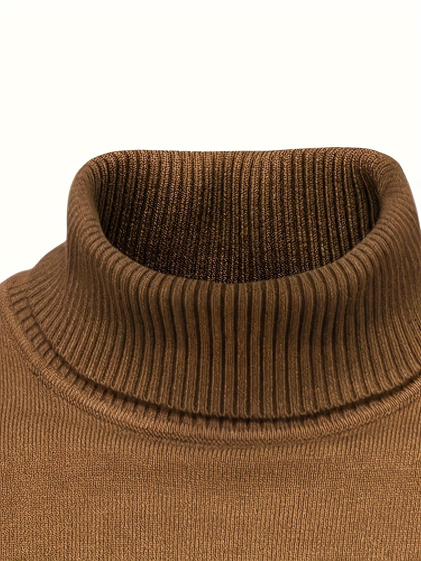 R&B | Klassischer Rollkragenpullover Weich und Stilvoll Wollmischung