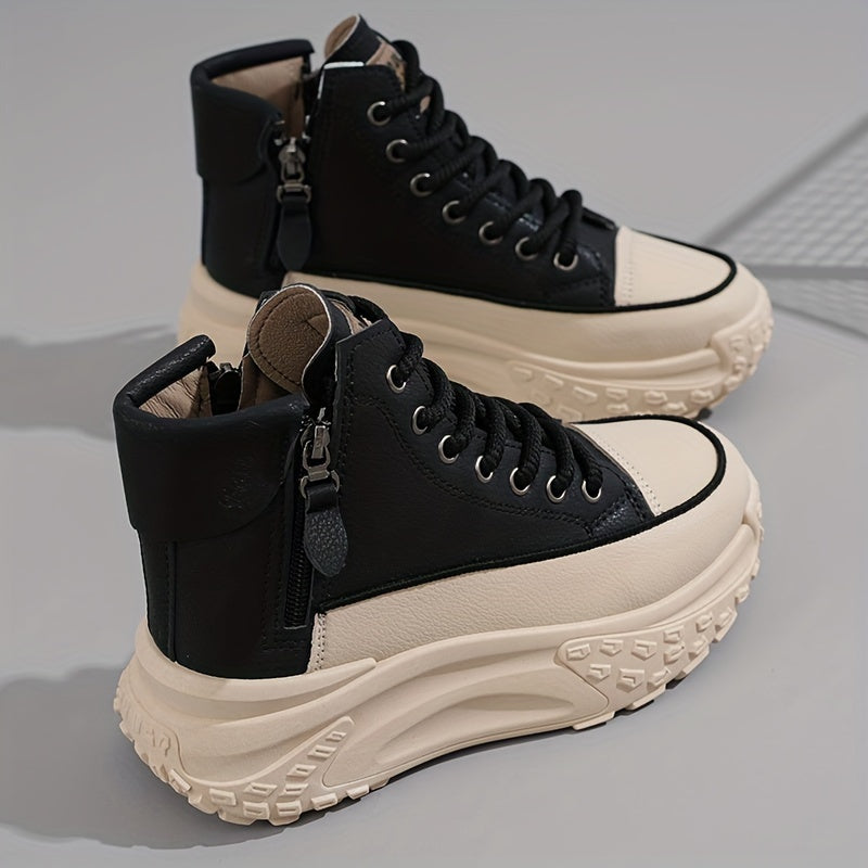 R&B | Lässige Plateau Knöchelhohe Sneaker