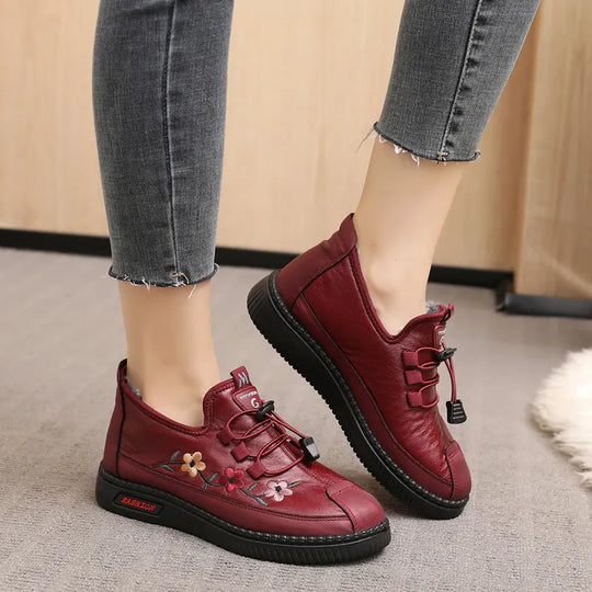 Gemma Leder Winter Sneaker | Stylisch & Bequem R&B