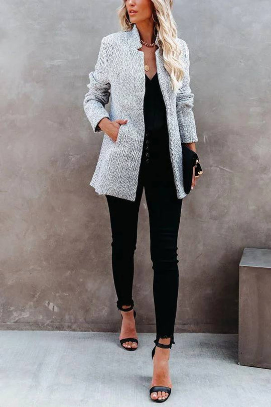 R&B | Legere einfarbige Jacke