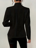 R&B | Eleganter Blazer Texturiertes Design Moderne Silhouette