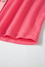 R&B | Zweifarbige Waffelstrickhemdjacke Baumwollmischung LR&Bendiger Komfort