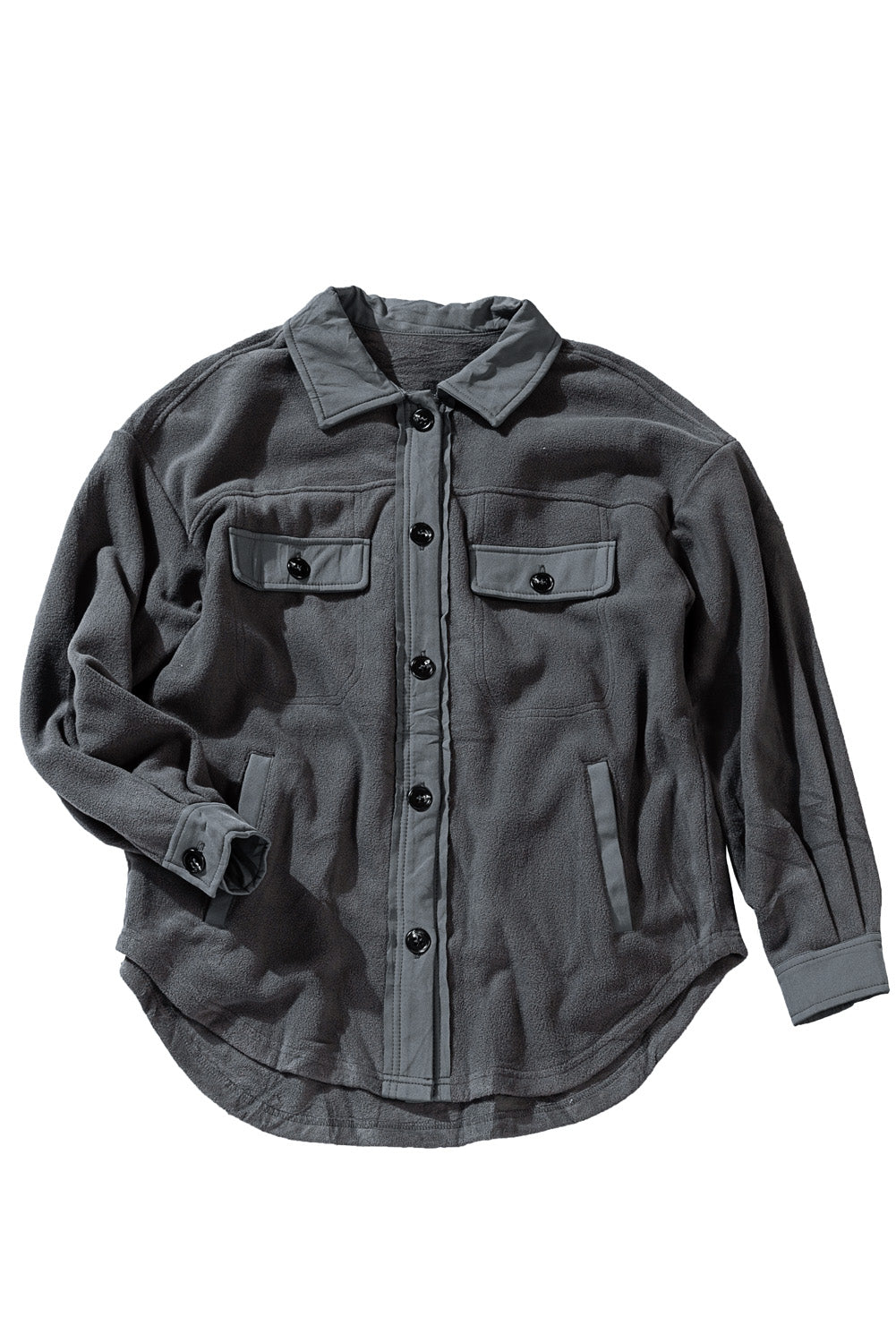 R&B | Casual Fleece Shirtjacke Weich und Warm Perfekt für Den Alltag
