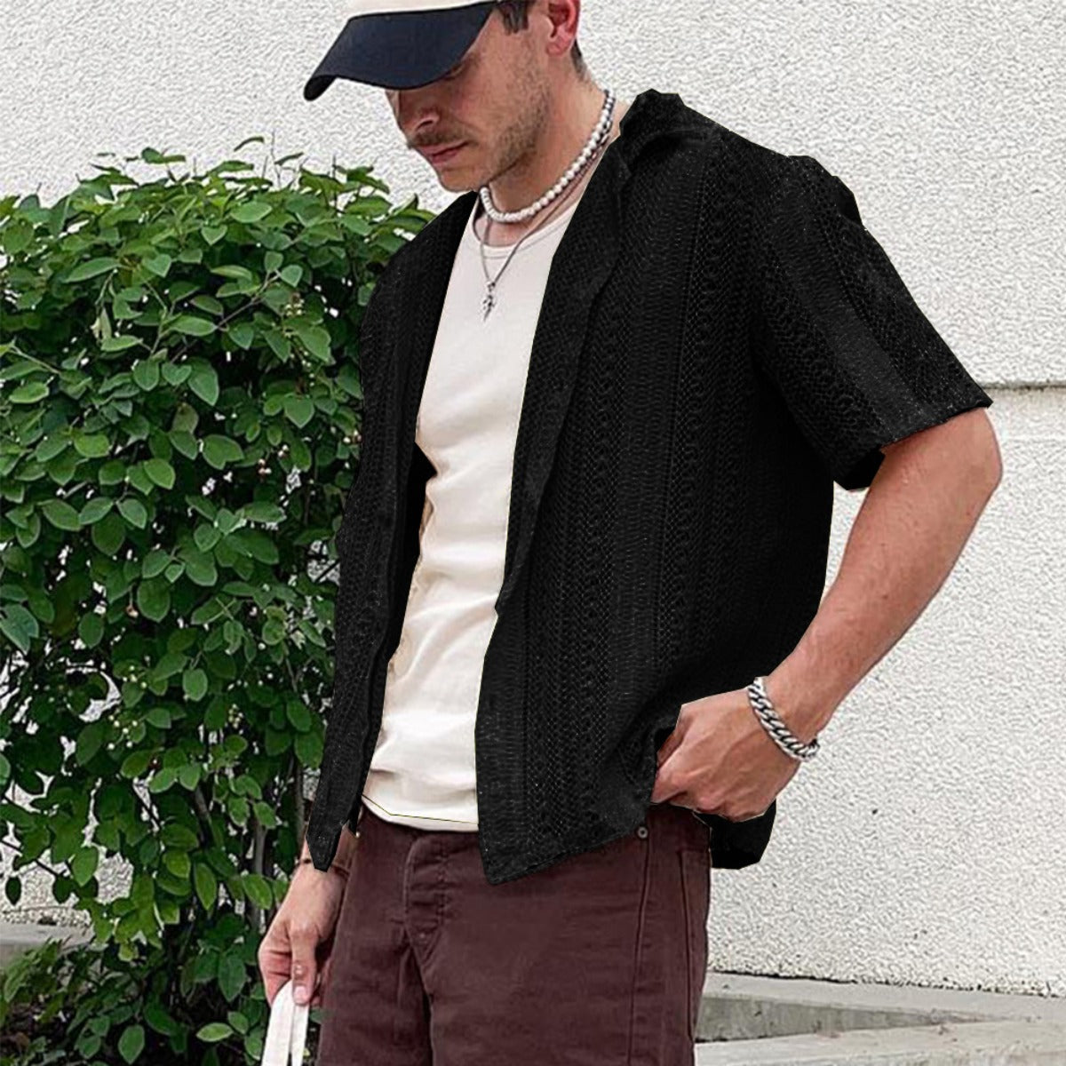 R&B | Strickjacke kurze Ärmel