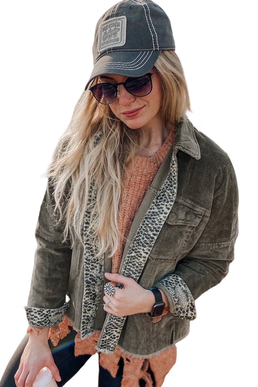 R&B | Samtjacke mit Tierdruck Details Stilvoll und Einzigartig Ideal für Den Alltag