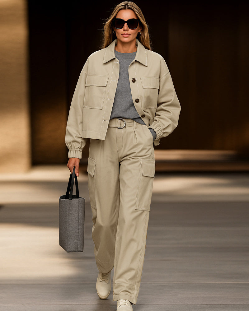 R&B | Modern Utility Transportjacke und Hose Set