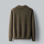 R&B | Herren Mischung Cardigan Jacke