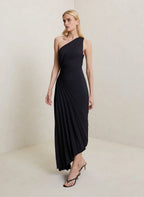 Sabrina | Eine Schulter-Maxikleid