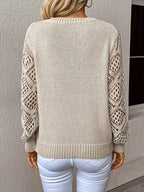 R&B | Lässiger Gestrickter Schicker Pullover