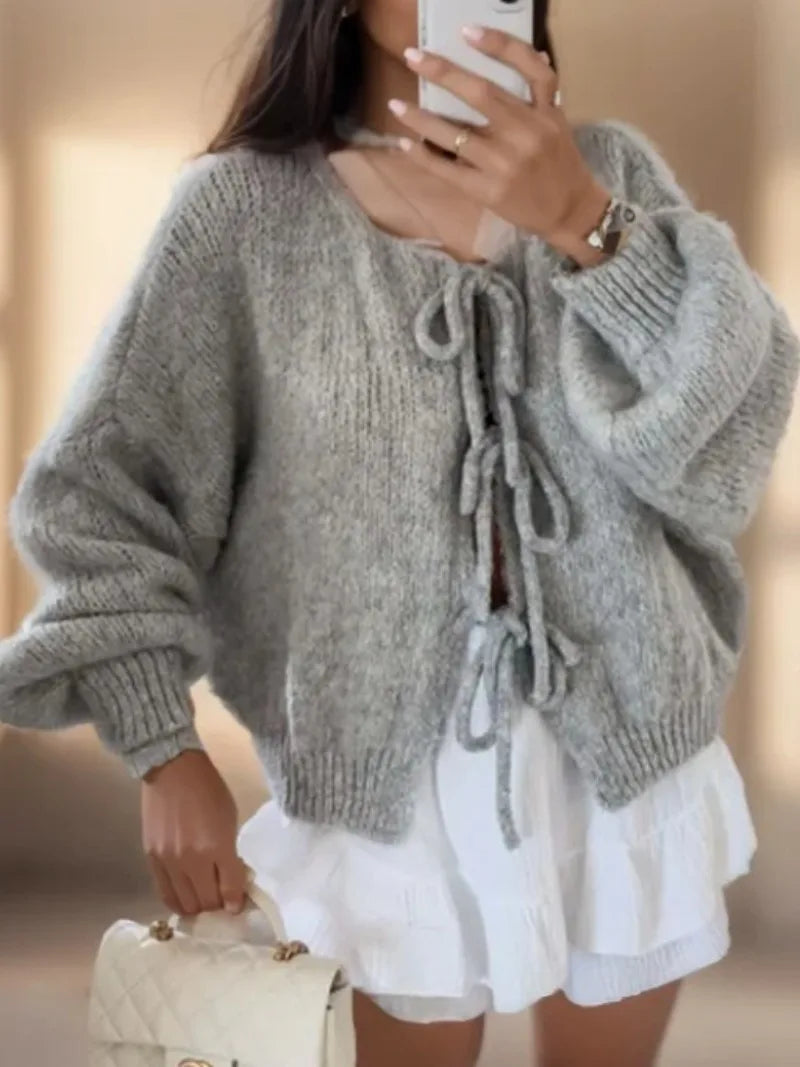 R&B | weicher Strickcardigan für den lässigen Alltagslook