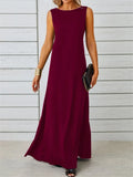 R&B | Elegante Jacquard Kleid Ohne Ärmel