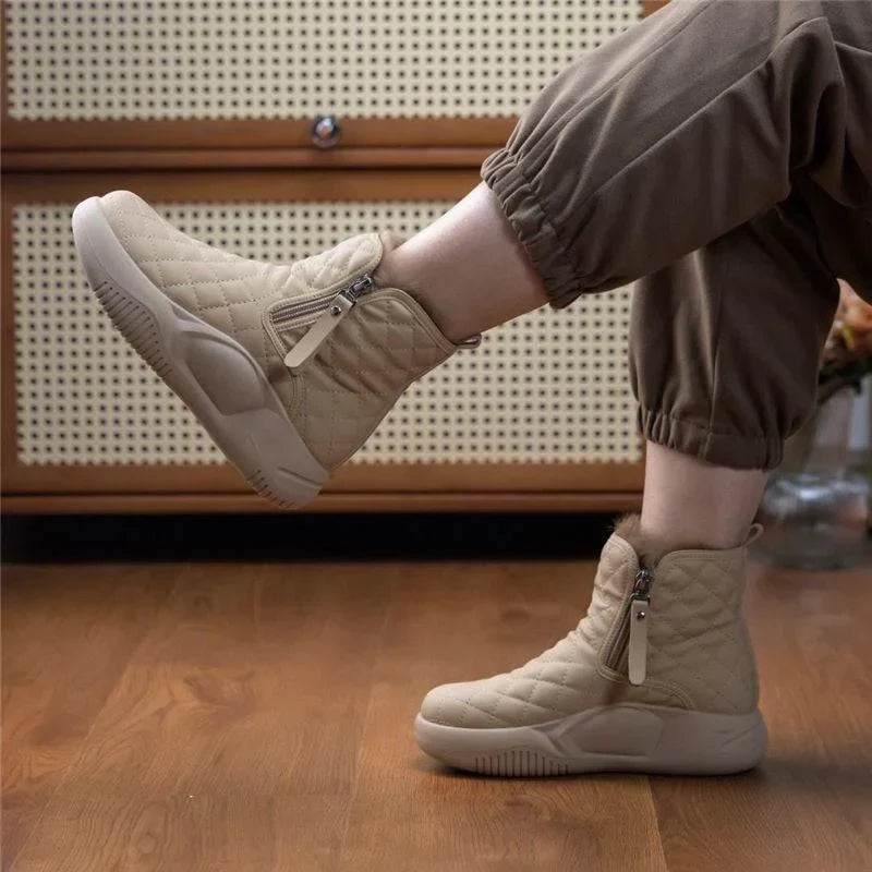 R&B | Frauen Warm Dicksohlige Schneestiefel