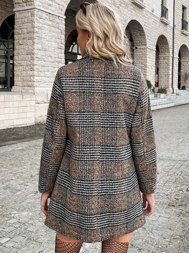 R&B | Eleganter Business Doppelreiher mit kariertem Muster Ideal für alle Jahreszeiten