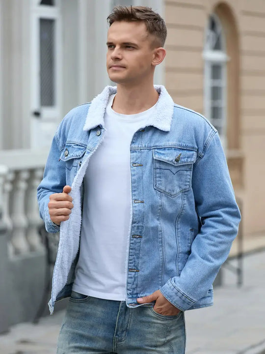 R&B | Jeansjacke Casual für Herren