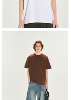 R&B | Kurzarm-T-Shirt aus Baumwolle