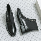 Elegante Herrenstiefel aus hochwertigem Leder R&B