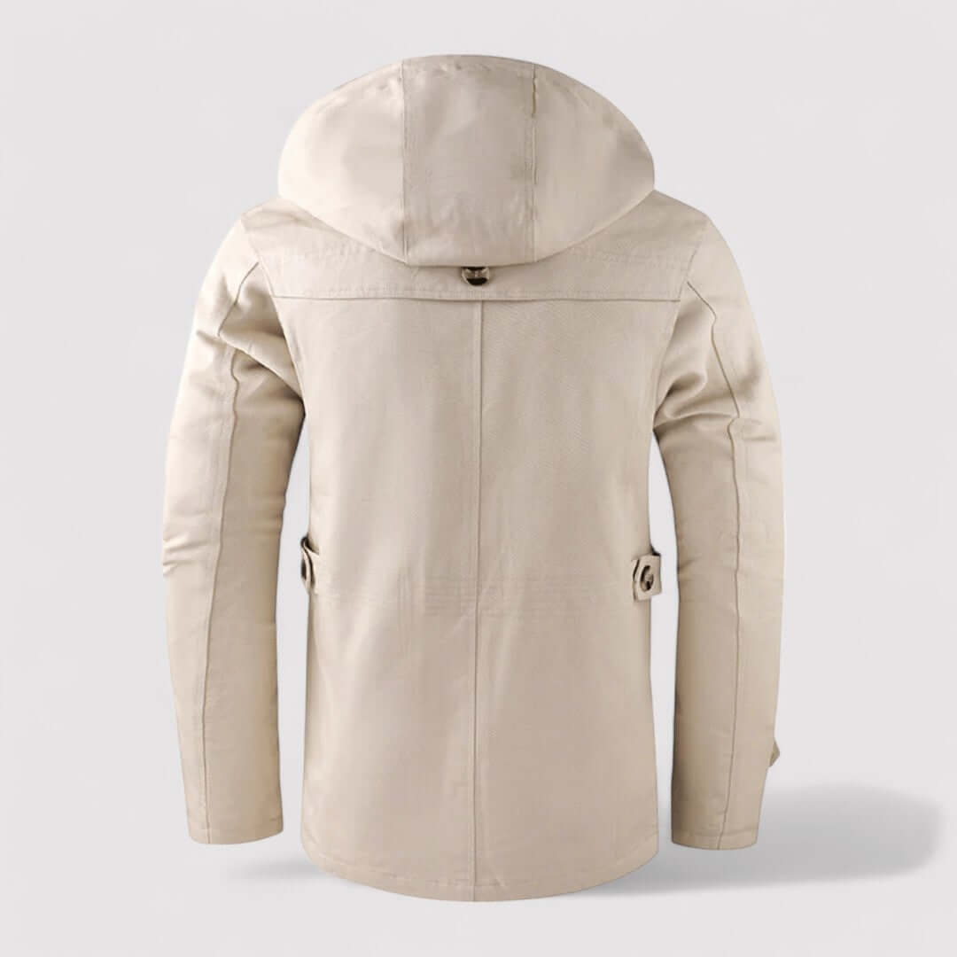 R&B | Herren wasserdichte Winterjacke mit Kapuze