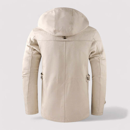 R&B | Herren wasserdichte Winterjacke mit Kapuze