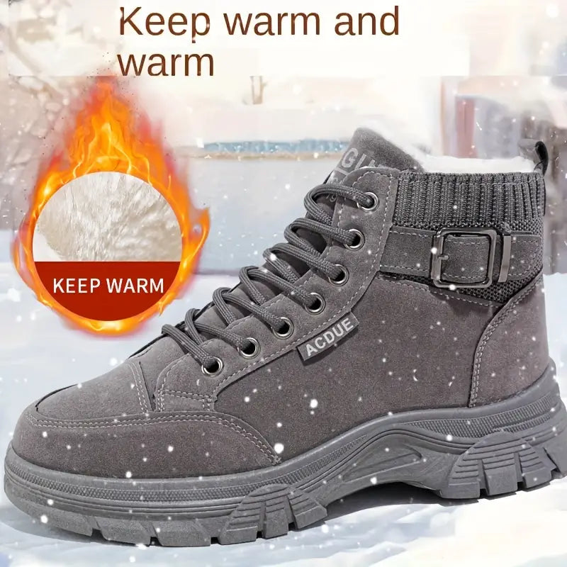 R&B | Warme Samt Stiefeletten für Frauen