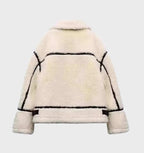 R&B | Damen Oversized Fleece Zip Jacke