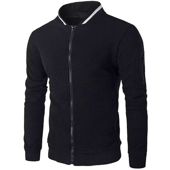 R&B | Jacquard Zip-Bomberjacke