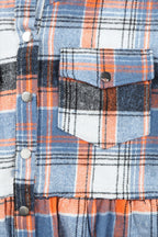 R&B | Checkered Shirt With A-cut Cotton Blend Ideal for Everyday Look