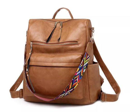 R&B | Eleganter Weicher Leder-Rucksack