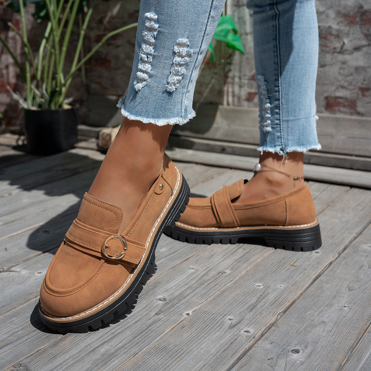 Damen-Slipper im komfortablen Retro-Brit-Design R&B R&B