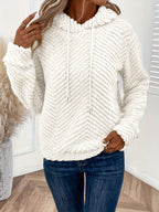 R&B | Weicher Kapuzenpullover Polyester Bequem und Trendy