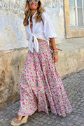 R&B | Sommer Lange Röcke Boho Print