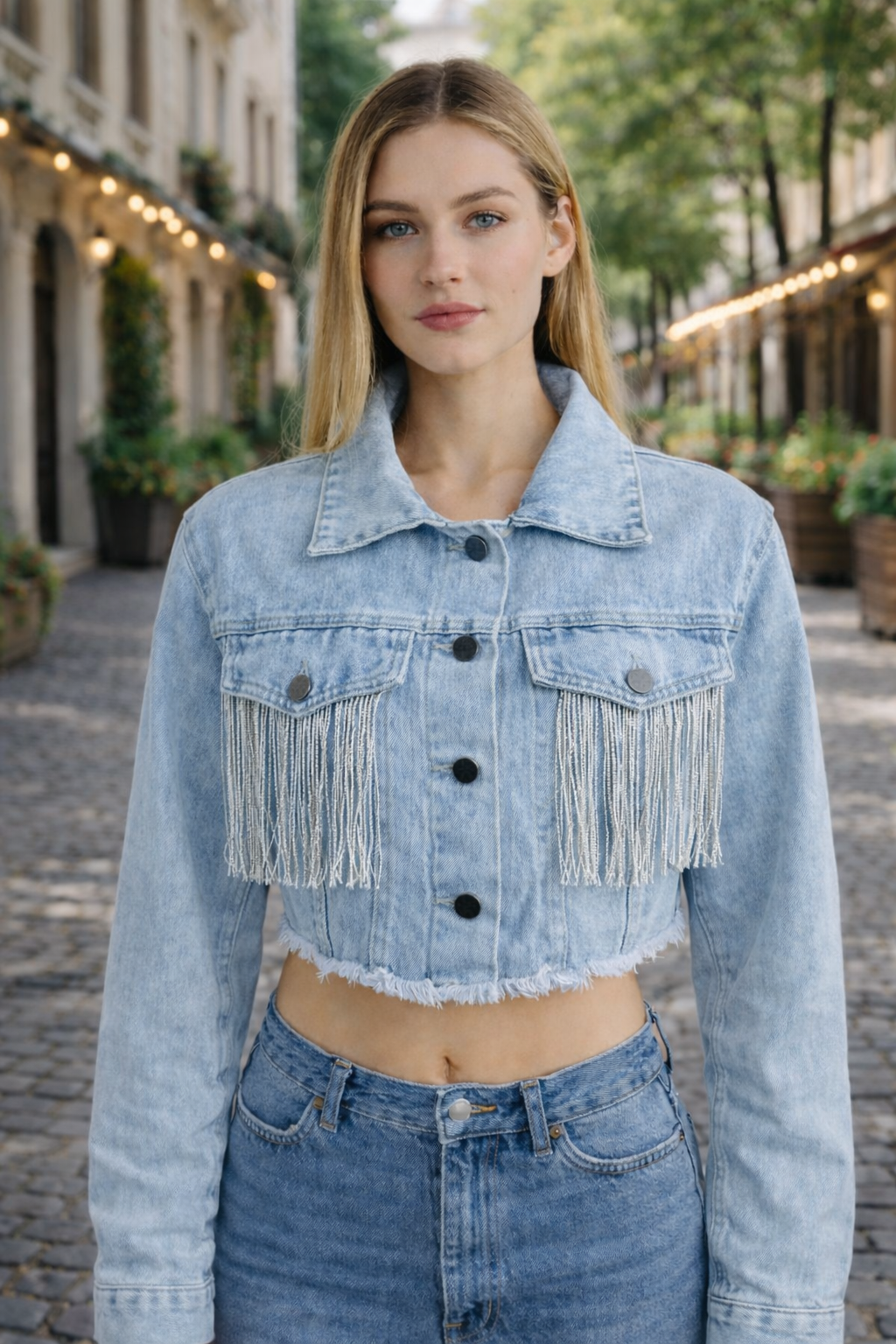 R&B | Zerrissene Jeansjacke