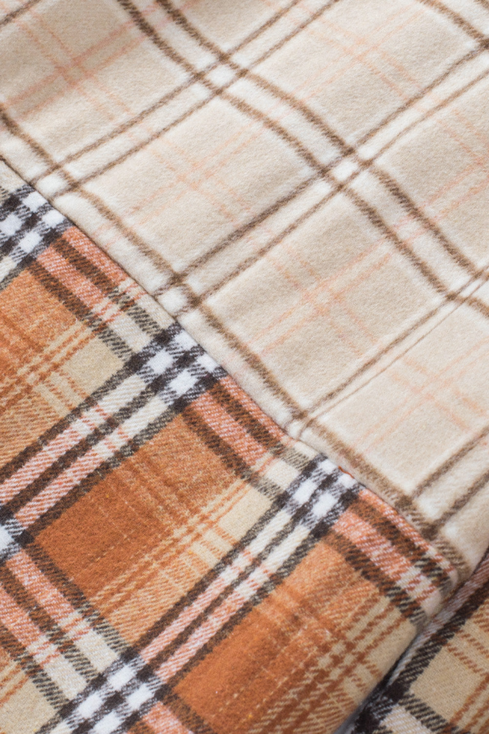 R&B | Gitterhemde mit Patchwork-details Baumwollmischung Perfekt für Layering