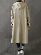 R&B | Langer Wasserdichter Trenchcoat Mantel
