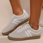R&B | Bequeme Damensneaker In Einfarbigen Farben