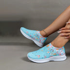 Schmetterlingsdruck Slip-On Schuhe R&B