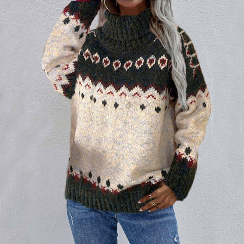 R&B | Strickpullover Im Norweger-Stil