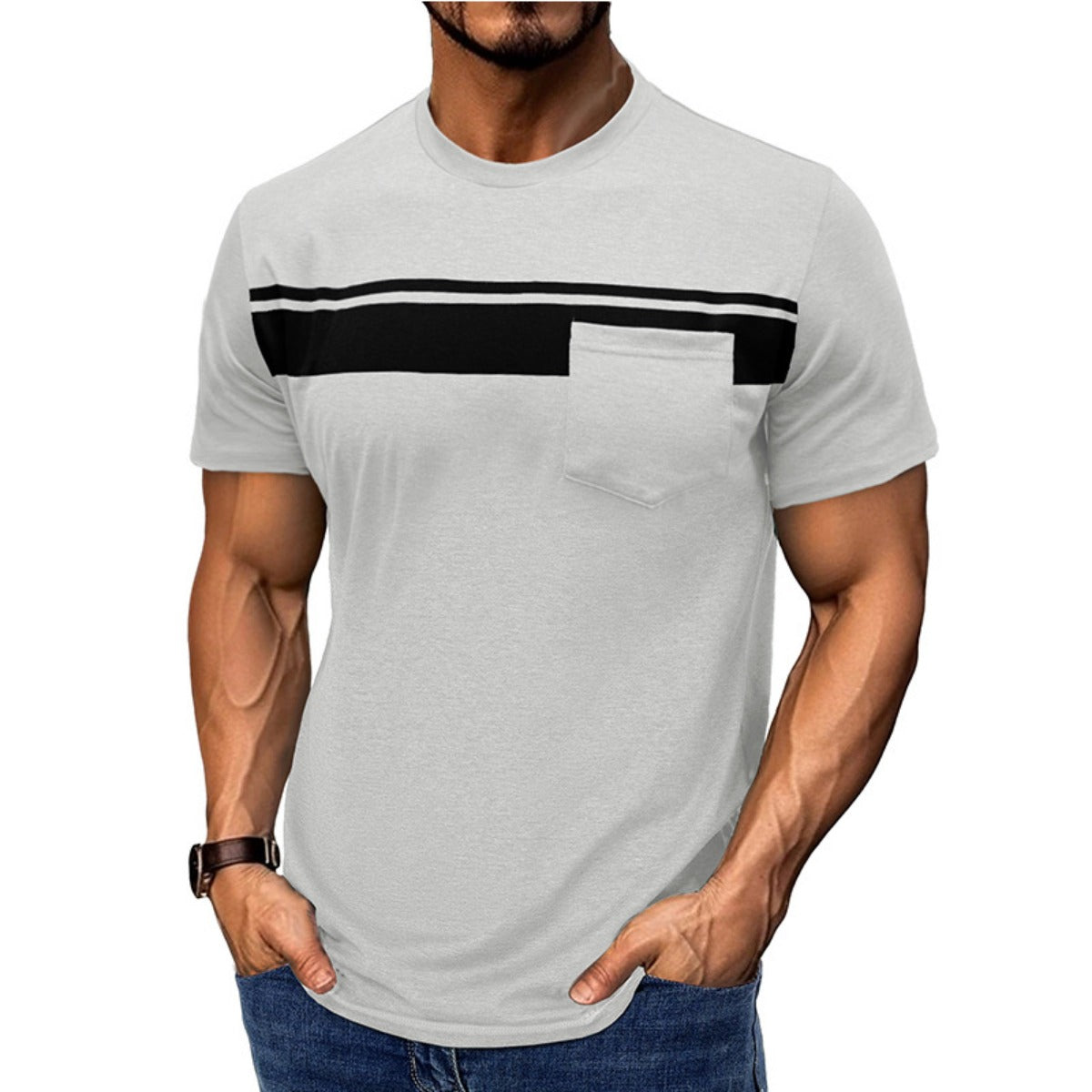 R&B | Pullover gestreiftes Oberteil