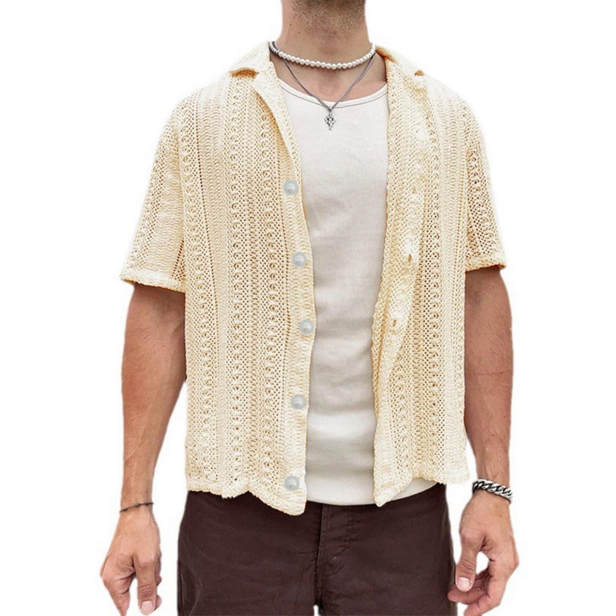 R&B | Strickjacke kurze Ärmel