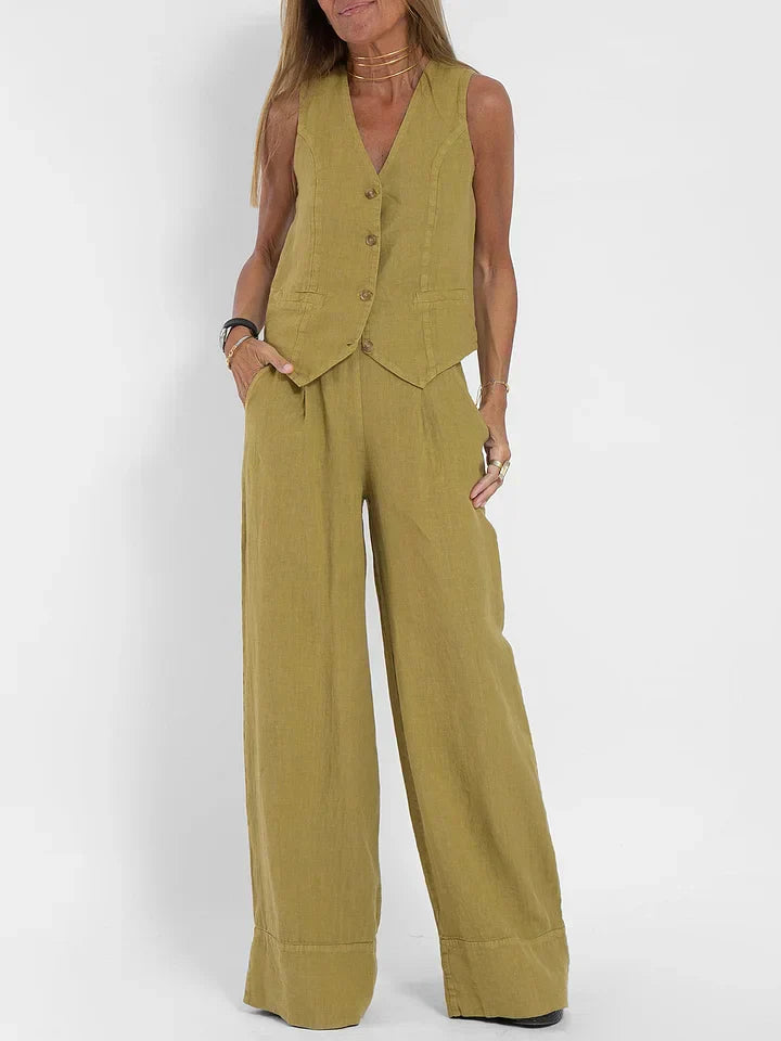 R&B | Zweiteiliges Weste-Set für Damen