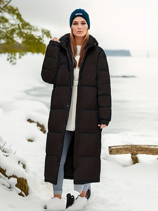R&B | Damen Langer Winter Daunenmantel